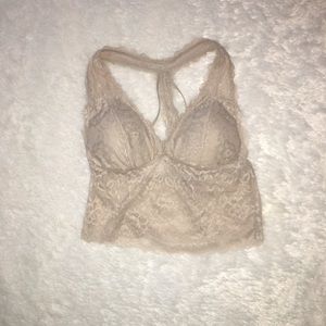NWOT Lace T Back Bralette